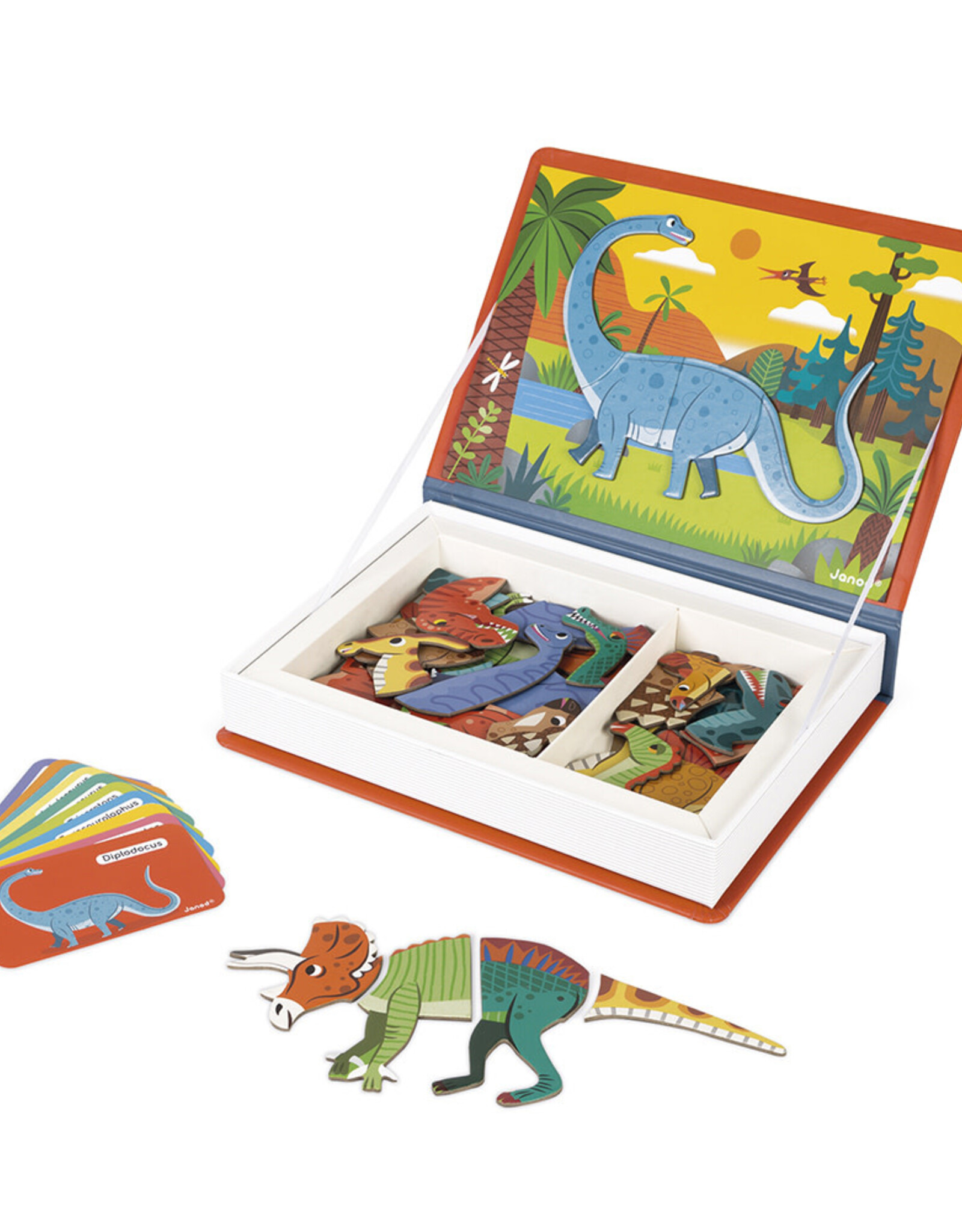 Janod Magnetibook Dinosaurus +3jr - Janod