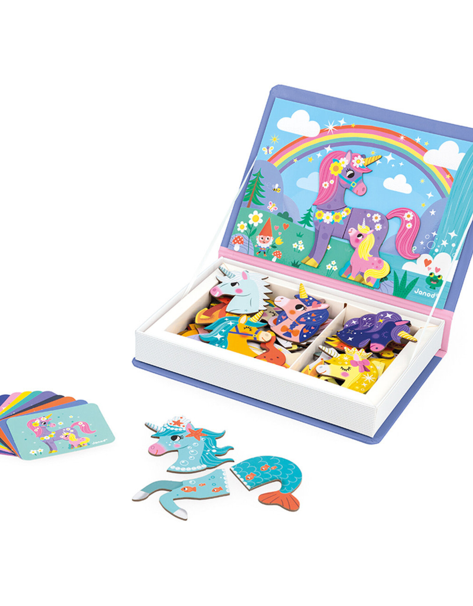 Janod Magnetibook Eenhoorn +3jr - Janod