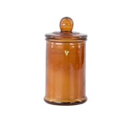 Zusss Geurkaars glas met deksel hartje - Zusss