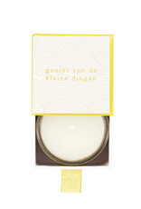 Zusss Geurkaars in doosje "Geniet van de kleine dingen" - Zusss
