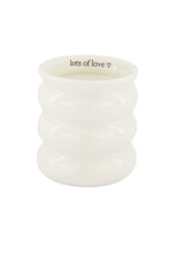Zusss Geurkaars ribbel "Lots of love" - Zusss