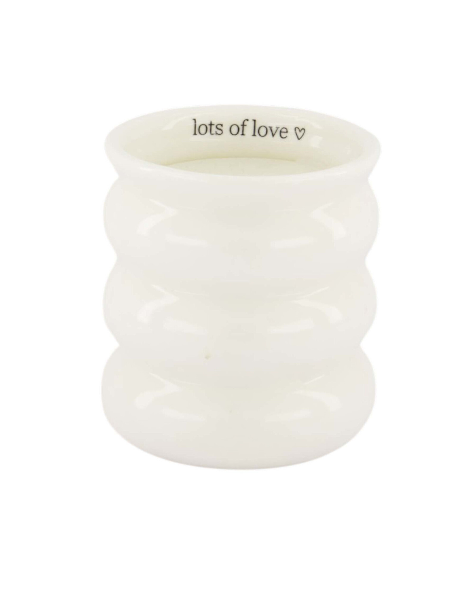Zusss Geurkaars ribbel "Lots of love" - Zusss