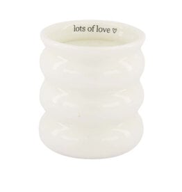 Zusss Geurkaars ribbel "Lots of love" - Zusss