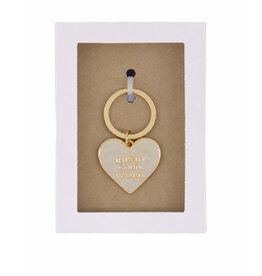 Zusss Sleutelhanger in doosje "Jij bent goud waard" - Zusss