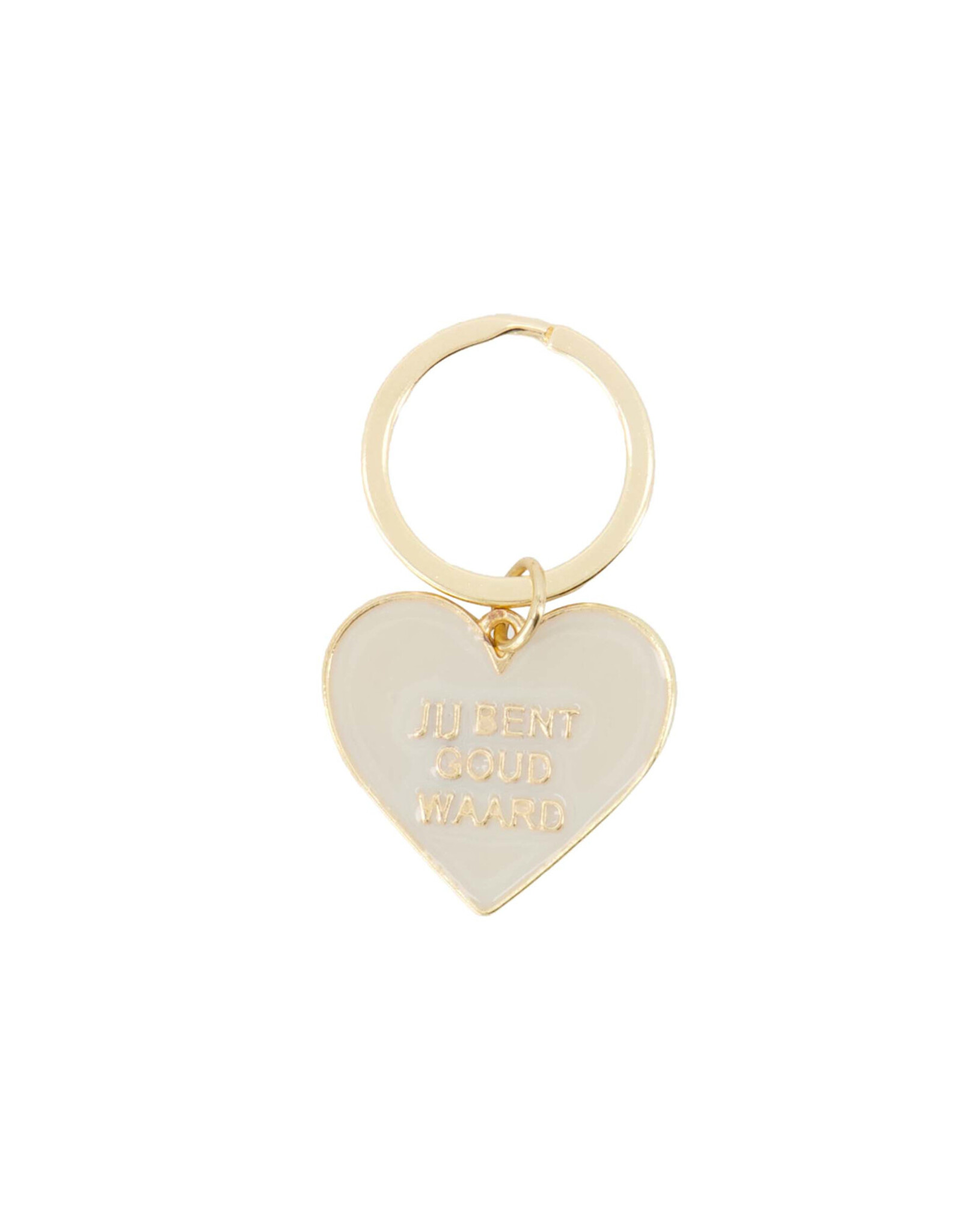 Zusss Sleutelhanger in doosje "Jij bent goud waard" - Zusss