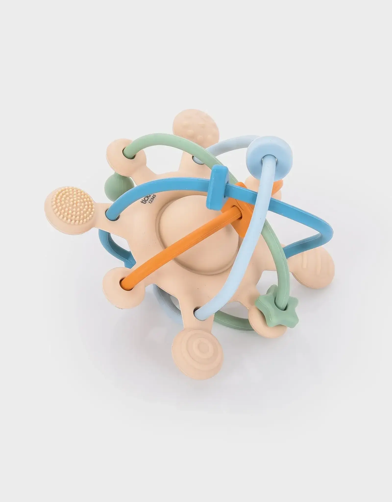 Tickit SiliSoft Fidget Rammelaar (Neutrale Kleuren) - Tickit