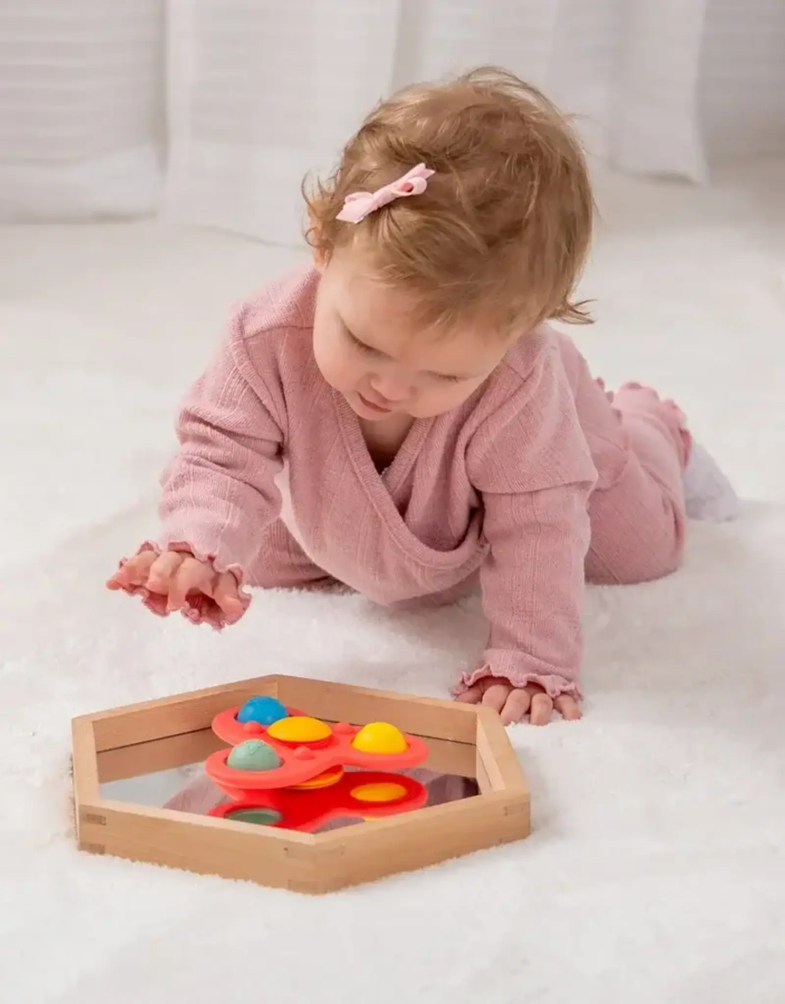 Tickit SiliSoft Jumbo Spinner (Regenboog) - Tickit