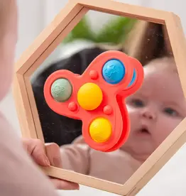 Tickit SiliSoft Jumbo Spinner (Regenboog) - Tickit