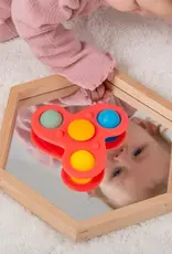 Tickit SiliSoft Jumbo Spinner (Regenboog) - Tickit