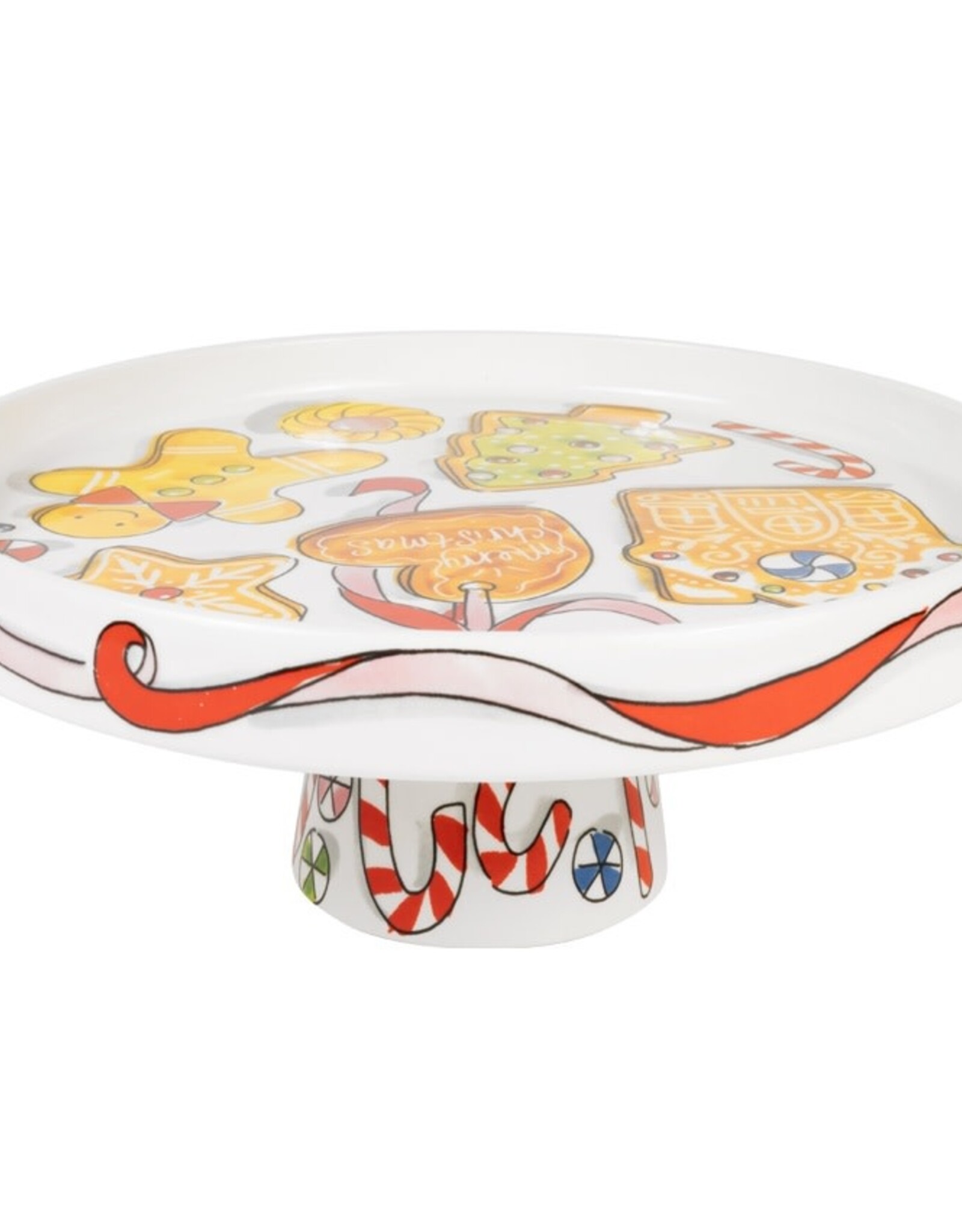 Blond Amsterdam Taartplateau 24cm Kerst - Blond Amsterdam