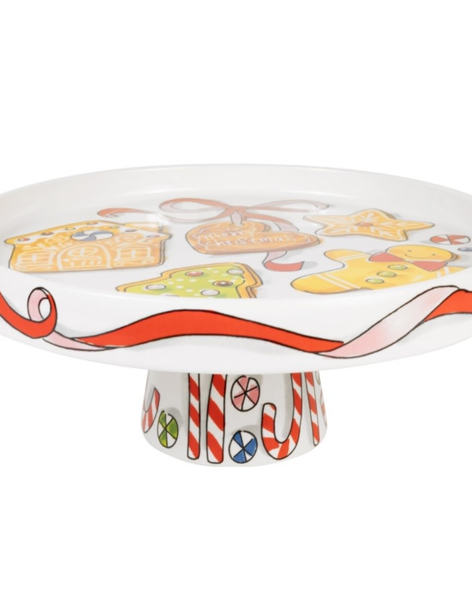 Blond Amsterdam Taartplateau 24cm Kerst - Blond Amsterdam