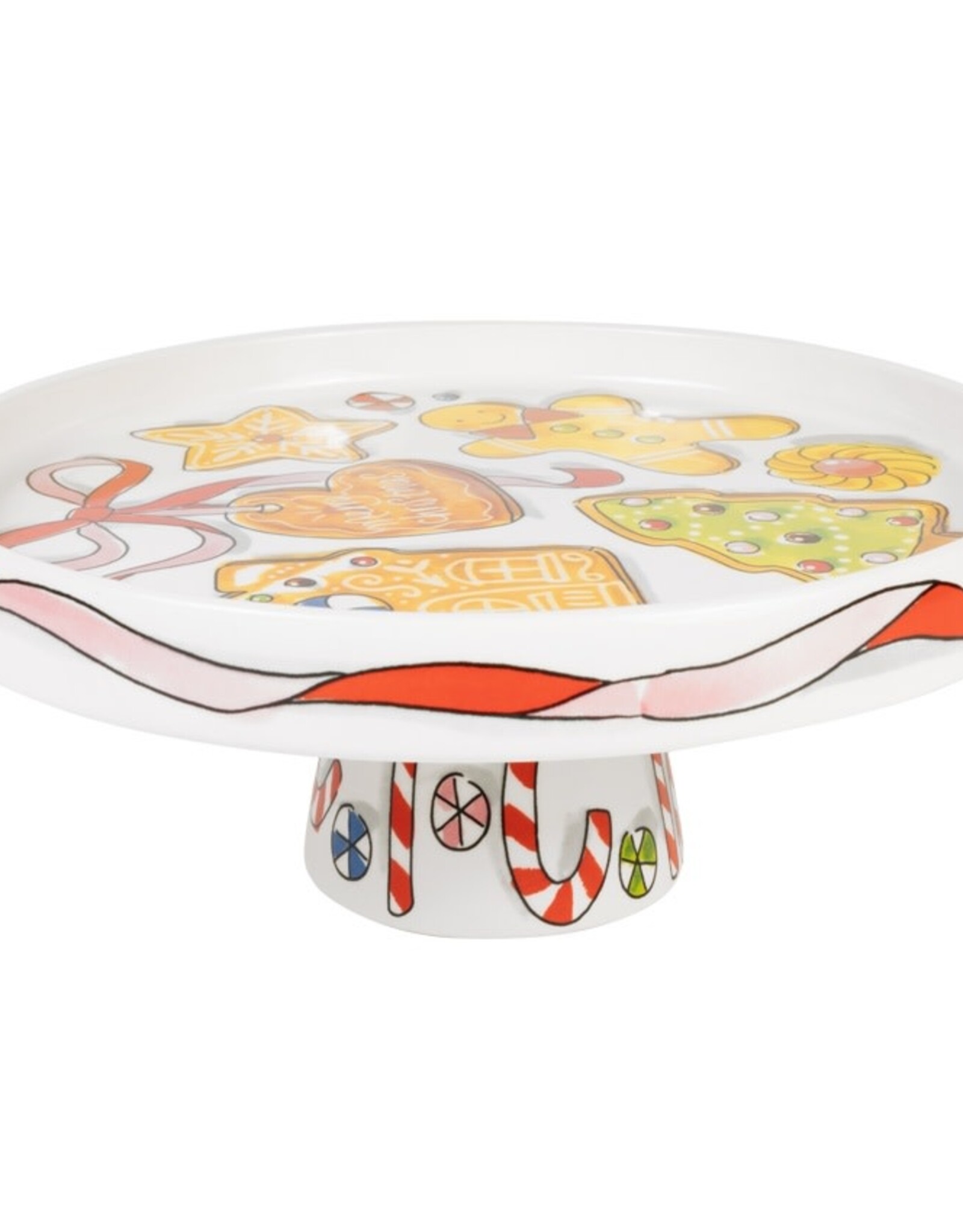 Blond Amsterdam Taartplateau 24cm Kerst - Blond Amsterdam