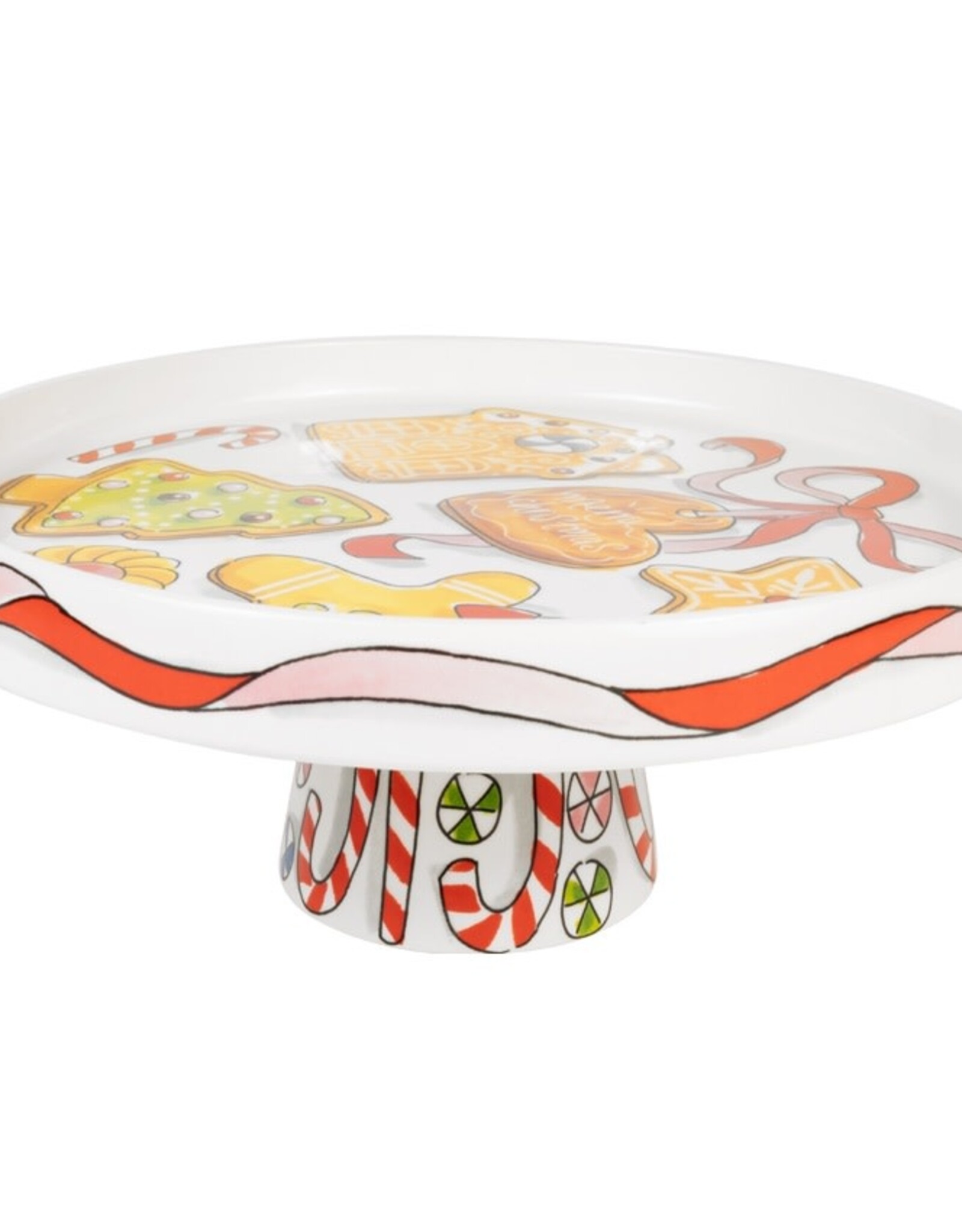 Blond Amsterdam Taartplateau 24cm Kerst - Blond Amsterdam