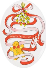 Blond Amsterdam Ovaal Bord 27cm Kerst - Blond Amsterdam