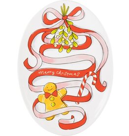 Blond Amsterdam Ovaal Bord 27cm Kerst - Blond Amsterdam