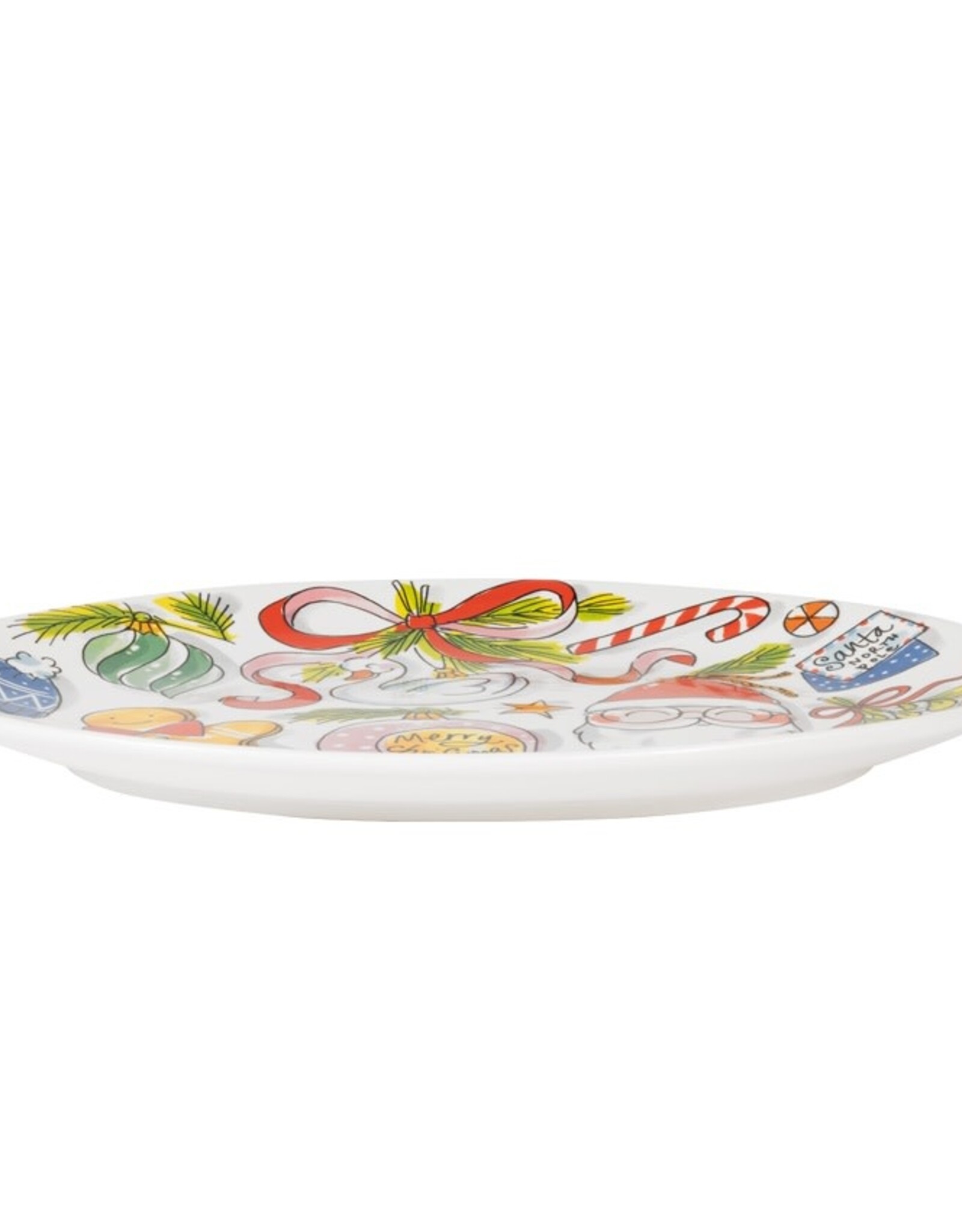Blond Amsterdam Ovaal Bord 29cm Kerst - Blond Amsterdam