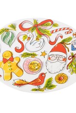 Blond Amsterdam Ovaal Bord 29cm Kerst - Blond Amsterdam
