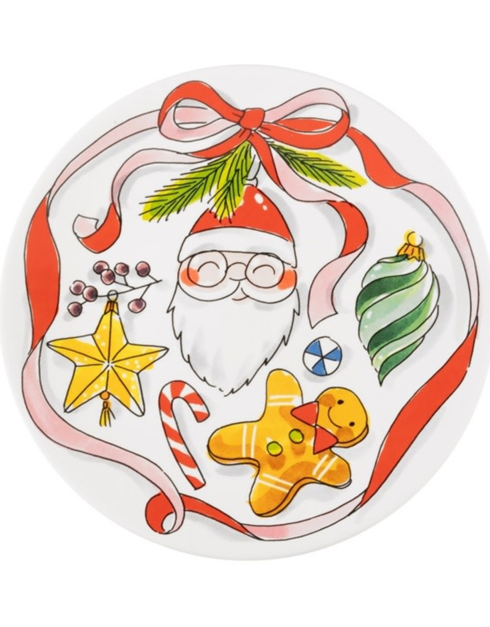Blond Amsterdam Ontbijtbord 22cm Kerst - Blond Amsterdam