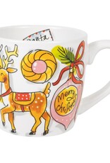 Blond Amsterdam Cappuccino Beker Deer 0,5l Kerst - Blond Amsterdam