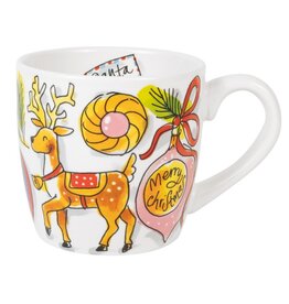 Blond Amsterdam Cappuccino Beker Deer 0,5l Kerst - Blond Amsterdam