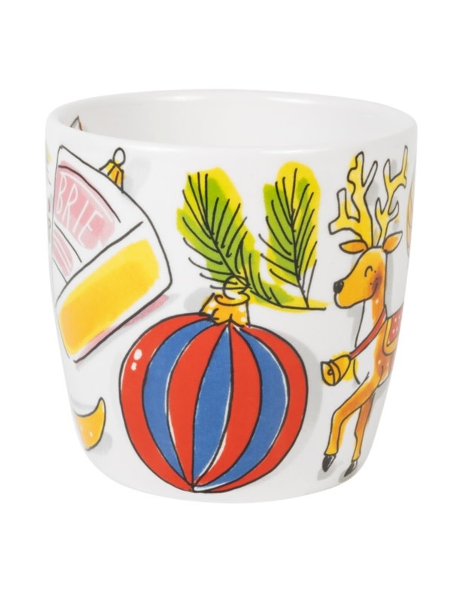 Blond Amsterdam Cappuccino Beker Deer 0,5l Kerst - Blond Amsterdam
