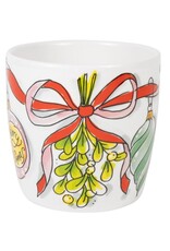 Blond Amsterdam Cappuccino Beker Ribbon 0,5l Kerst - Blond Amsterdam