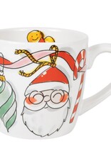 Blond Amsterdam Cappuccino Beker Ribbon 0,5l Kerst - Blond Amsterdam