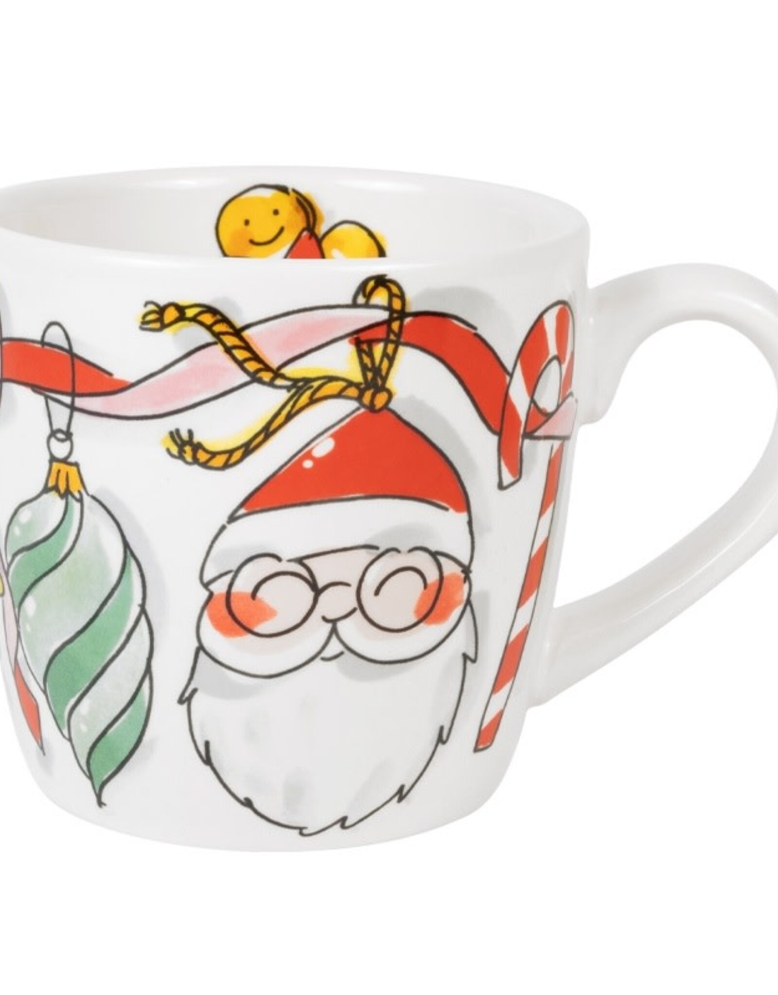Blond Amsterdam Cappuccino Beker Ribbon 0,5l Kerst - Blond Amsterdam