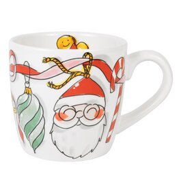 Blond Amsterdam Cappuccino Beker Ribbon 0,5l Kerst - Blond Amsterdam