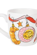 Blond Amsterdam Cappuccino Beker Ribbon 0,5l Kerst - Blond Amsterdam
