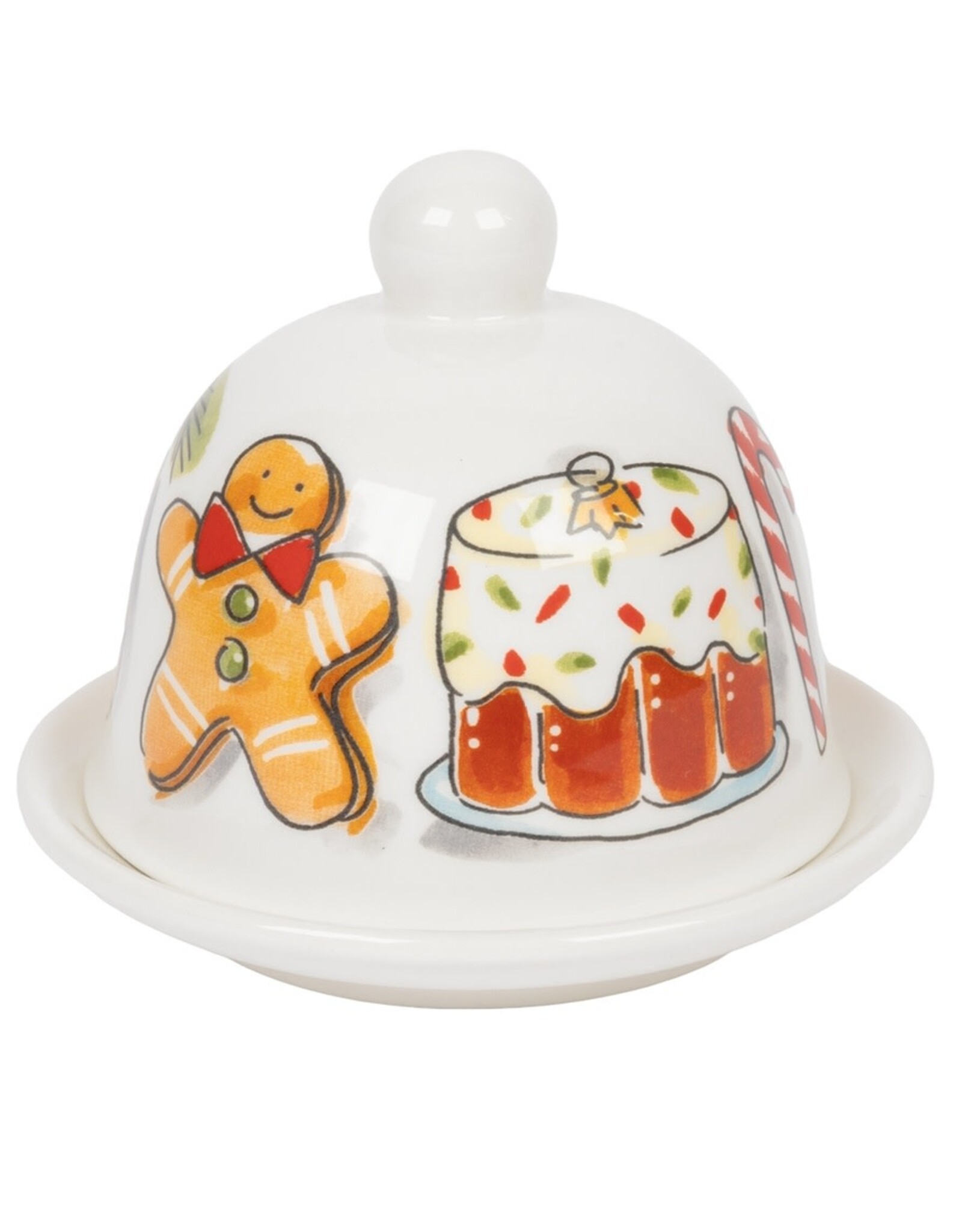 Blond Amsterdam Botervloot Rond 12cm Kerst - Blond Amsterdam