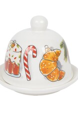 Blond Amsterdam Botervloot Rond 12cm Kerst - Blond Amsterdam
