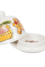 Blond Amsterdam Botervloot Rond 12cm Kerst - Blond Amsterdam