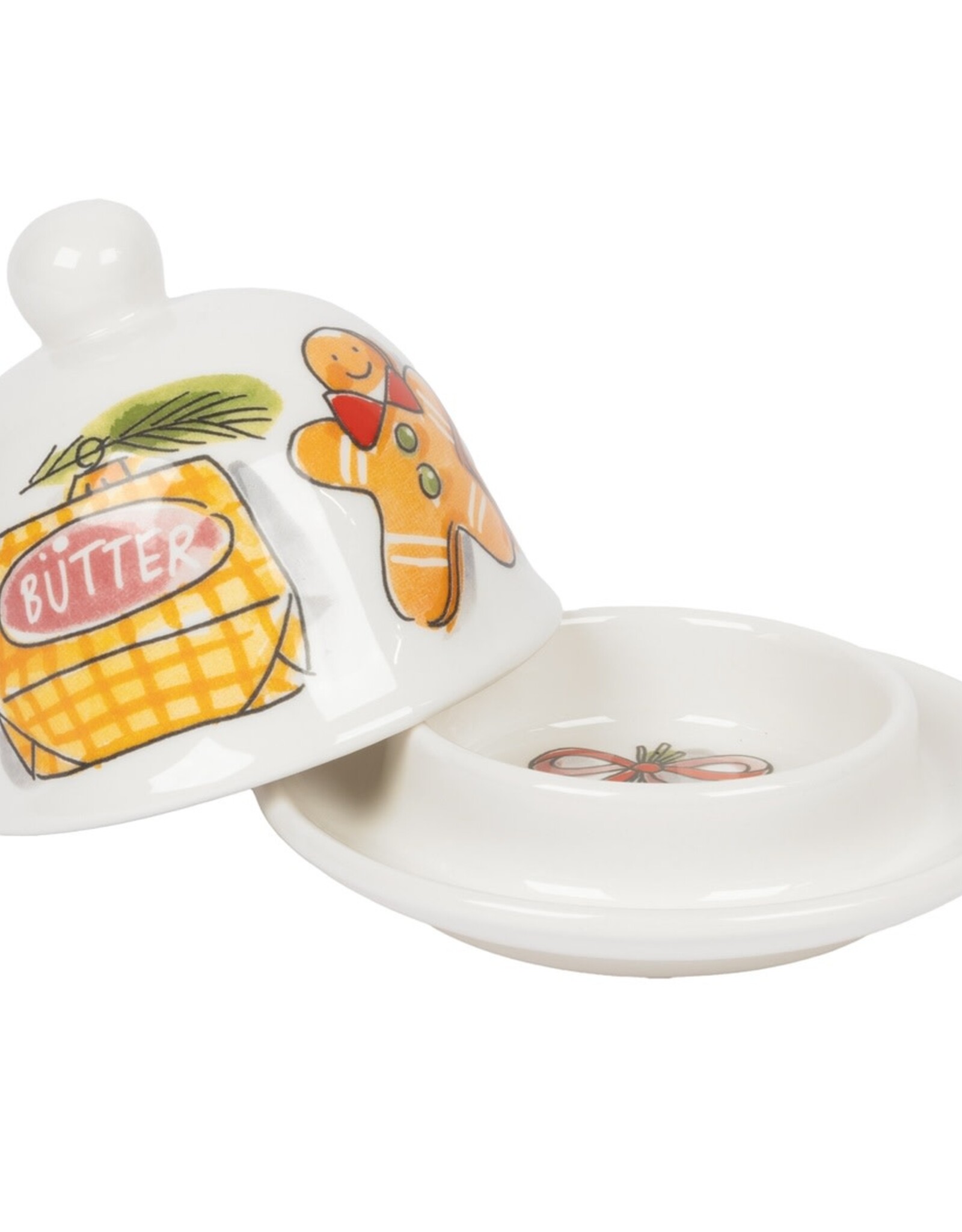 Blond Amsterdam Botervloot Rond 12cm Kerst - Blond Amsterdam