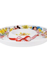 Blond Amsterdam Borrelschaal 33cm Kerst Midnight Kisses New Year Wishes - Blond Amsterdam