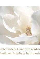 Achter iedere traan... - Wenskaart Compassion