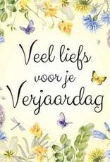 Veel Liefs voor je Verjaardag - Wenskaart Janneke Brinkman
