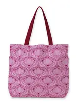 Shopper Luxury lotus purple 48x15x38cm