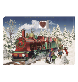 Chocolade Adventskalender klein "trein"