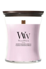 WoodWick Kaars WoodWick "Cherry Blossom & Vanilla" Medium - WoodWick