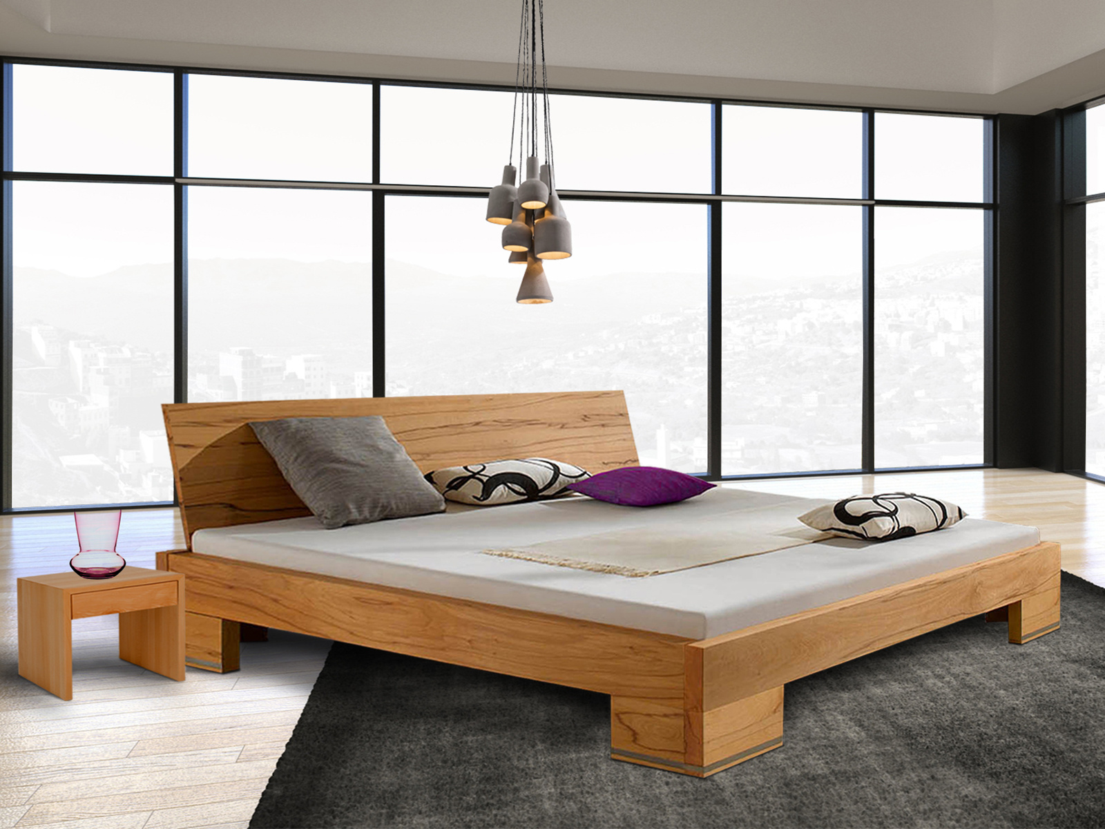 Massief houten bed Tiso | Metaalvrij en robuust -