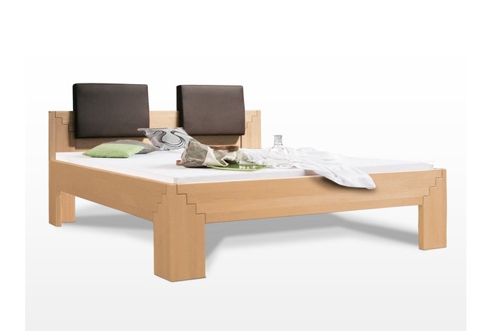 Massief houten bed Avalon (hout: beukenhout)