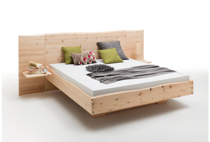 Massief houten bed Ortisei (hout: zirben / alpenden / zirbe)