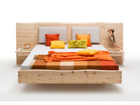 Zwevend houten bed Ortisei