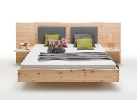 Zwevend houten bed Ortisei