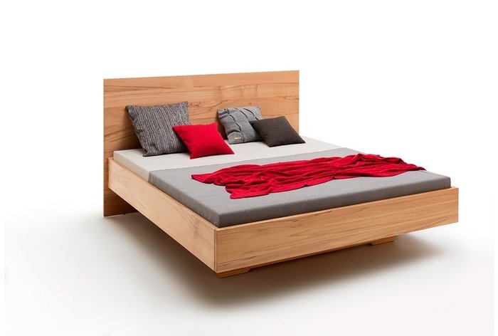 Massief houten bed Doetinchem (hout: kernbeuken)