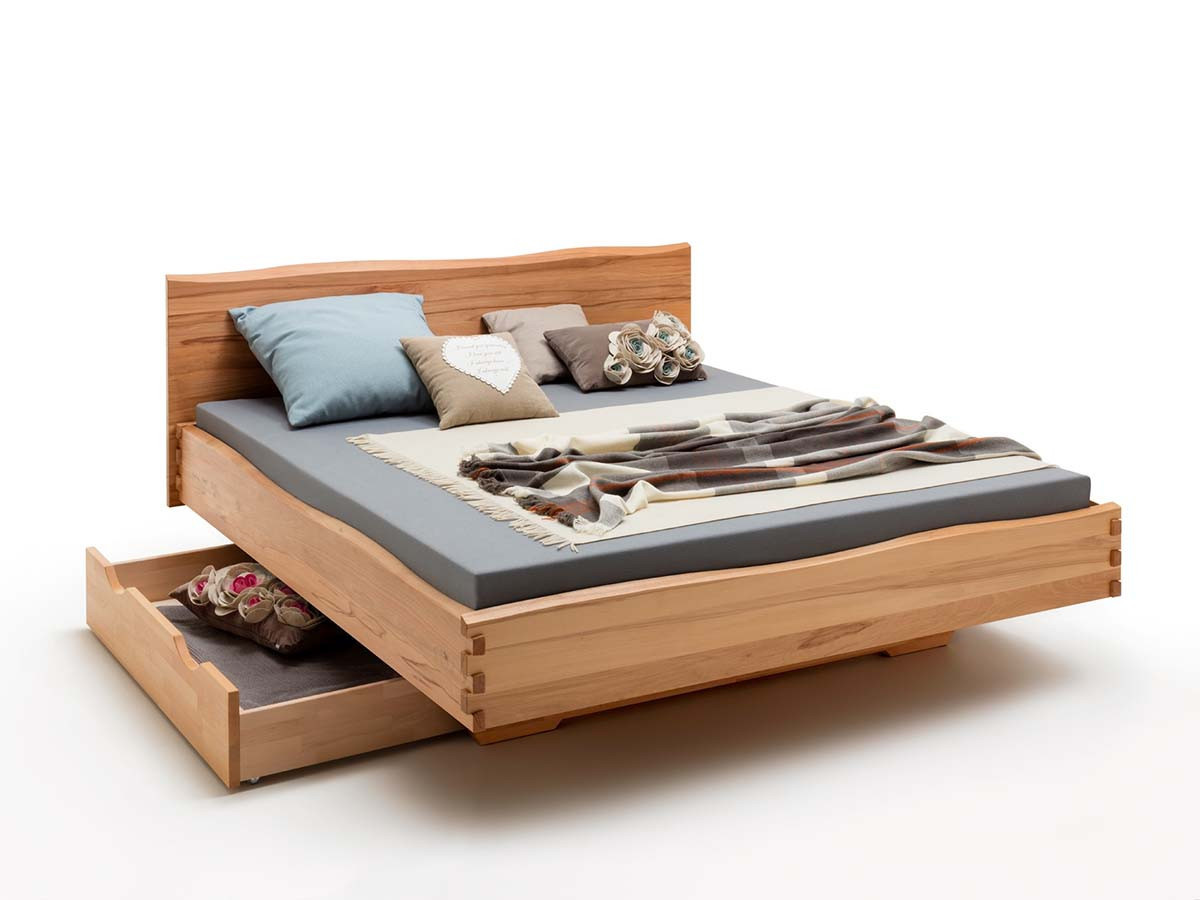 tijdschrift toegang herfst Lade voor zwevende bedden - Massief Houten Bed