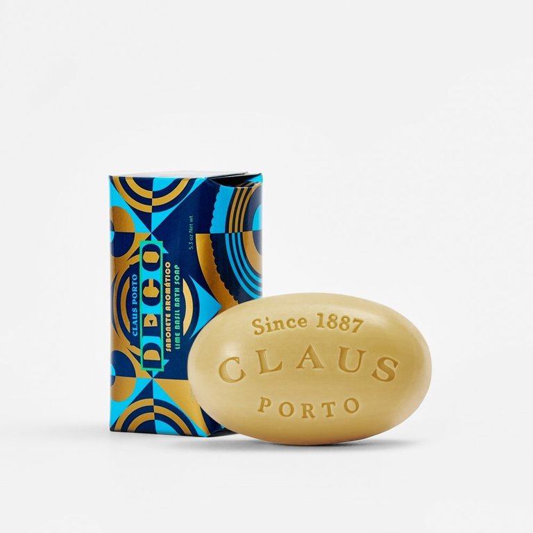 Claus Porto Deco - lime basil soap