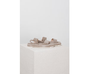 AGL D642038 MAGDA SANDAL PUFFY HIDRANGEN beige - Uniek Mode