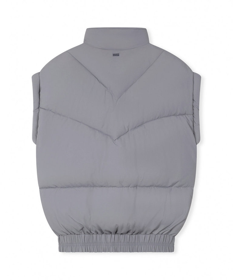 10 Days 10 Days recycled padded vest 1153/bleu
